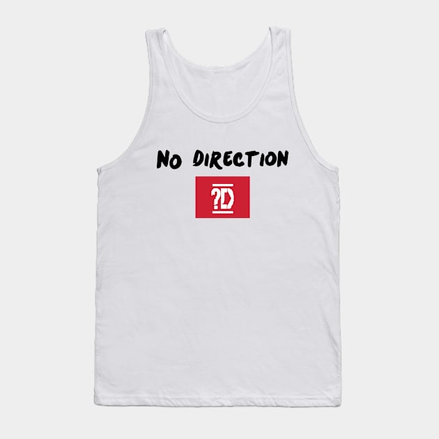 No Direction Tank Top by SamuraiMatador